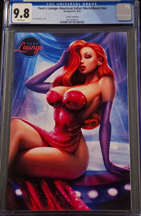 FARO'S LOUNGE JESSICA  RABBIT COSPLAY SUN KHAMUNAKI 9.8 CGC