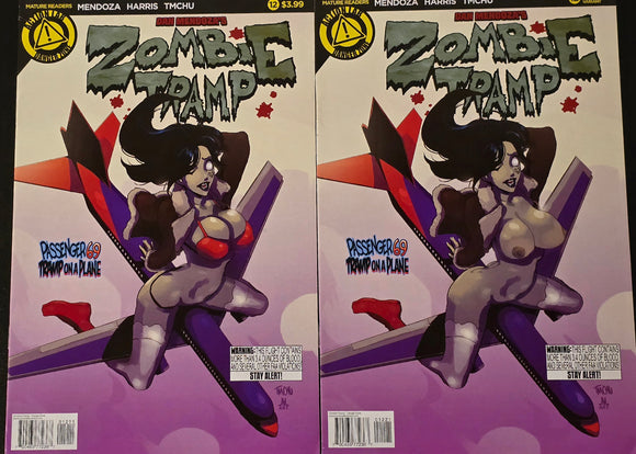 ZOMBIE TRAMP #12 TMChu NICE & RISQUE SET