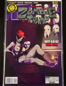 ZOMBIE TRAMP #15 TMChu RISQUE VARIANT VF+