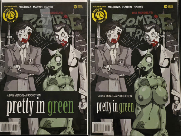 ZOMBIE TRAMP #18 VARIANT DAN MENDOZA 2014