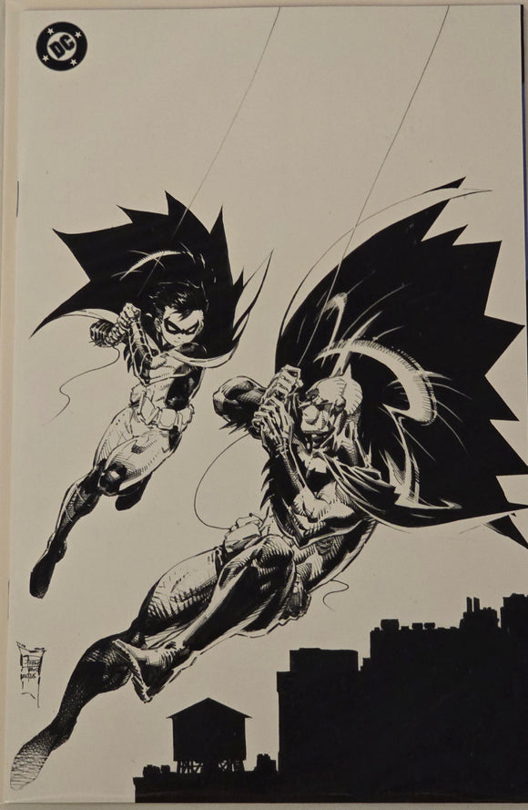 BATMAN #1 PHILIP TAN SKETCH  NYCC EXCLUSIVE  LTD 41/90 COPIES W/ HOLOFOIL COA