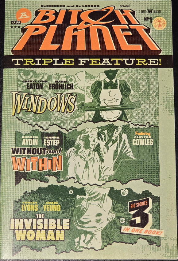 BITCH PLANET TRIPLE FEATURE #1 JJ COMICS EXCLUSIVE IMAGE COMICS