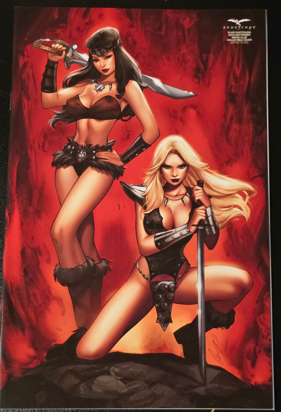 ZENESCOPE 2024 SEPTEMBER MONTHLY MOVIE NIGHT COLLECTABLE LTD 200 ELIAS CHATZOUDIS NM-