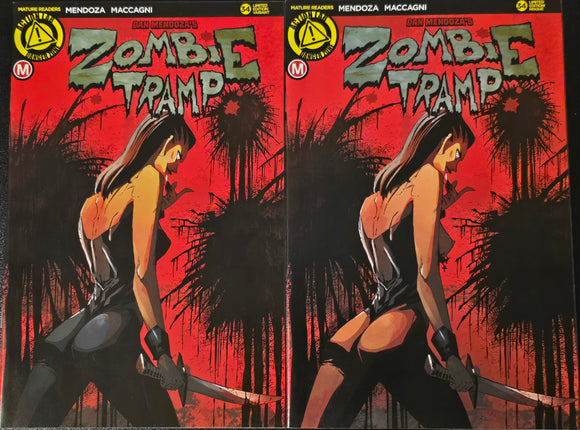 ZOMBIE TRAMP #34 NICE & RISQUE SET MARCO MACCAGNI