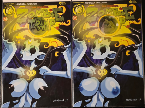 ZOMBIE TRAMP #36 NICE & RISQUE SET DAN MENDOZA