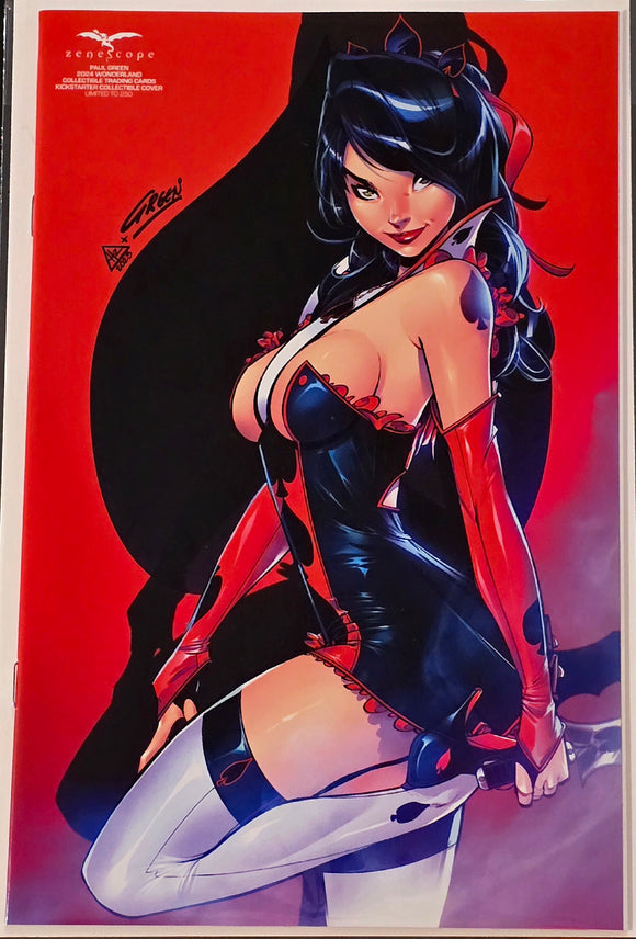 PAUL GREEN 2024 WONDERLAND KICKSTARTER COLLECTABLE COVER LTD 250