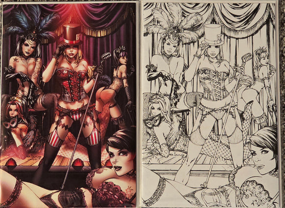 RETURN TO WONDERLAND #1 BURLESQUE LTD 100 VIRGIN JAY COMPANY EXCLUSIVES EBAS