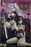 LADY DEATH VS ZOMBIE TRAMP ILL CON EXCLUSIVE NICE & NAUGHTY SET DAN MENDOZA