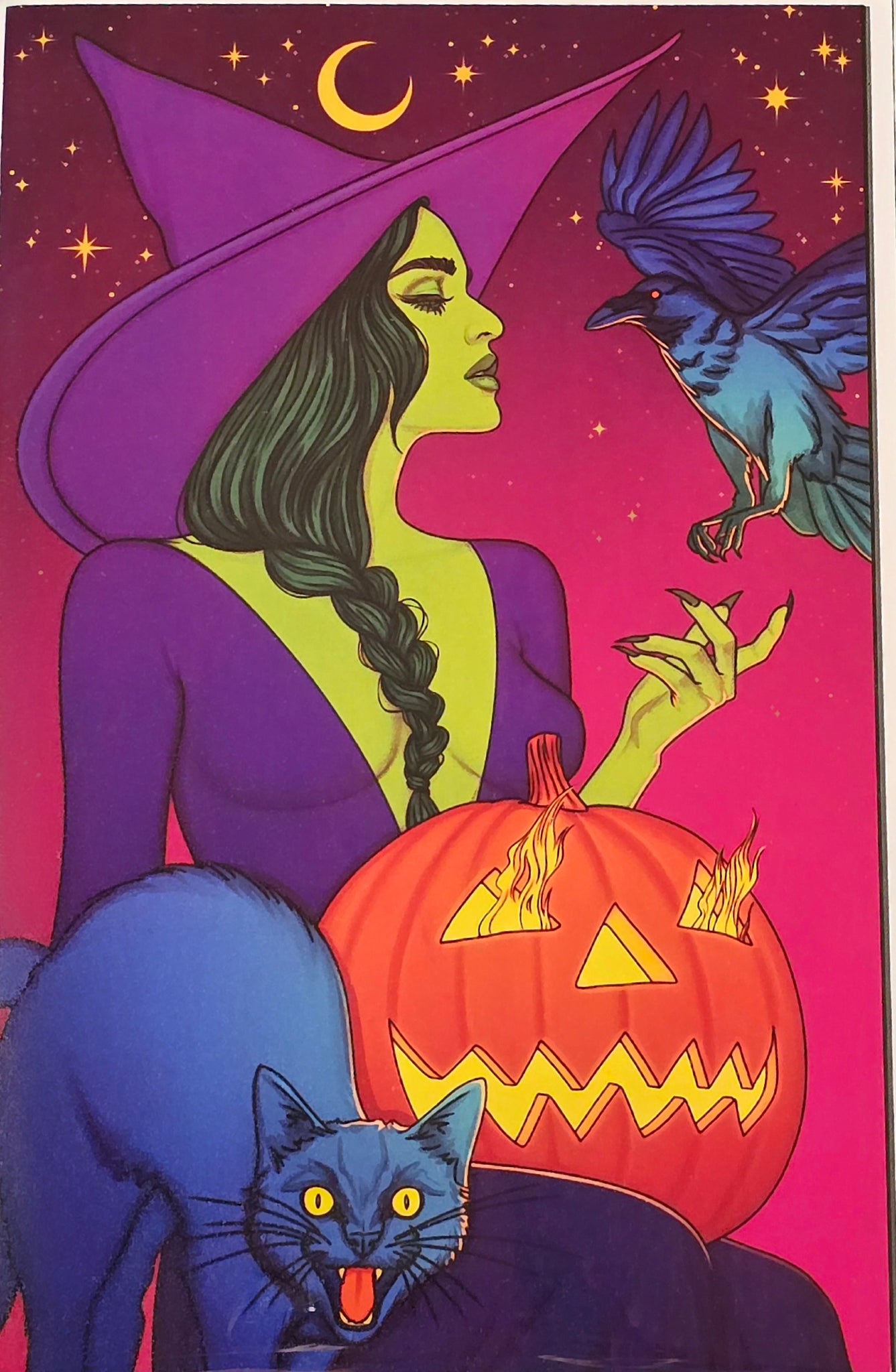 HELLO HALLOWEEN #1 JENNY FRISON GLOW IN THE DARK NYCC 2025