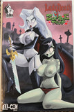 LADY DEATH VS ZOMBIE TRAMP ILL CON EXCLUSIVE NICE & NAUGHTY SET DAN MENDOZA