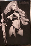 LADY DEATH CYBERNETIC DECIMATION #1 ULTIMATE EDITION MATCHING NUMBERED OF 2 JENNY FRISON LTD 45/90