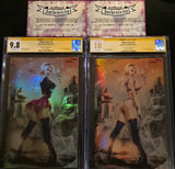 POWER HOUR #1"BABY DOLL" HOLOFOIL EXCLUSIVES LTD 1/10 ELIAS CHATZOUDIS 9.8 CGC SS W/ NUMBERED COA'S