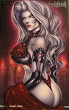 LADY DEATH ECHOES #1 DEADLY EDITION MONTE MOORE LTD 45/69 NM-/VF+