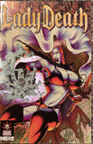 LADY DEATH THE RECKONING  #1 STEPHEN HUGHES & JASON JETSON FOIL VF+