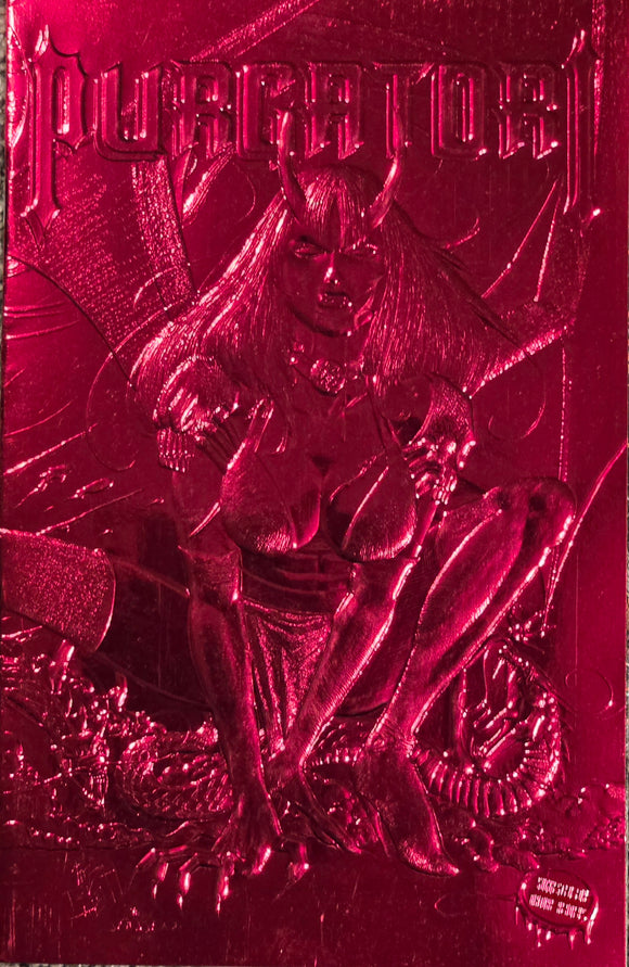 PURGATORI VAMPIRES MYTH #1 METALLIC RED FOIL JIM BALENT CHAOS