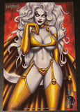 LADY DEATH SIMON BISLEY GOLD CHASE VARIANT LIMITED TO 75 COPIES NM-/VF+
