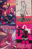 MISS MEOW ISSUES #1-4 MERC PUBLISHING