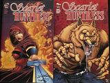 SCARLET HUNTRESS ISSUE #1-2 W/ BONUS BOOK TALES THROUGH TIME SIGNED X2 SET OF 3 BOOKS