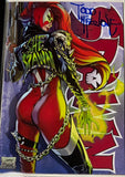 THE SCORTCHED #52 SHE-SPAWN SIGNED BY TODD MCFARLANE
