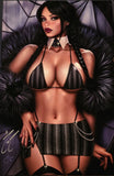 11 X 17 WEDNESDAY & ENID 2 SIDED PRINT SIGNED BY SUN KHAMUNAKI