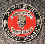 LADY DEATH COMMENMORATIVE CHALLANGE COINS SET OF 3