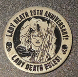 LADY DEATH COMMENMORATIVE CHALLANGE COINS SET OF 3