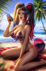 HARDLEE THINN "FUN AT THE BEACH" SUN KHAMUNAKI EXCLUSIVE VIRGIN METAL LTD 20 COPIES
