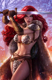 RED SONJA #1 SUN KHAMUNAKI COMIC CONNECTION VIRGIN EXCLUSIVE VF+