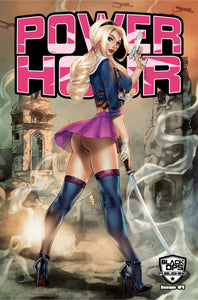 POWER HOUR #1 "BABY DOLL" COSPLAY COVER EXCLUSIVES ELIAS CHATZOUDIS