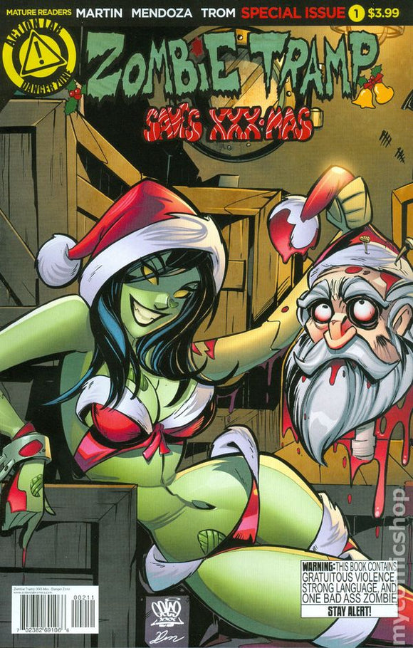 ZOMBIE TRAMP SAVES XXX-MAS MARCELO TROM NICE & RISQUE VARIANTS