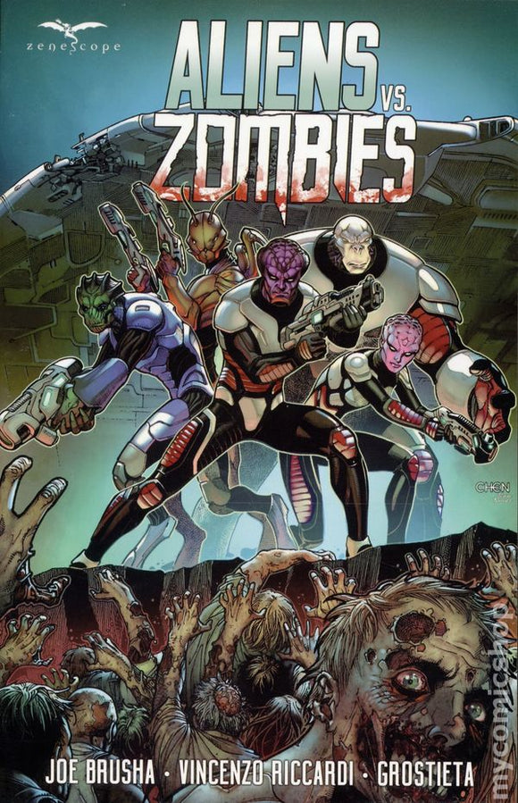 ALIENS VS ZOMBIES TPB ZENESCOPE 2016