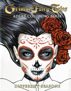 GRIMM FAIRY TALES ADULT COLORING BOOK DIFFERENT SEASONS