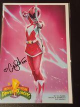 MIGHTY MORPHIN POWER RANGERS IVAN TAO COVER SIGNED BY ACTRESS CATHERINE SUTHERLAND W/ COA