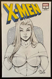 MIKE DEBALFO COMMISSION SPOTS AT NYCC PENCIL BUST ON A COMIC BLANK OR 9X12