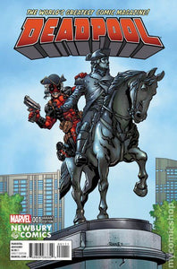 DEADPOOL #1 TOM RANEY NEWBURY COMICS EXCLUSIVE