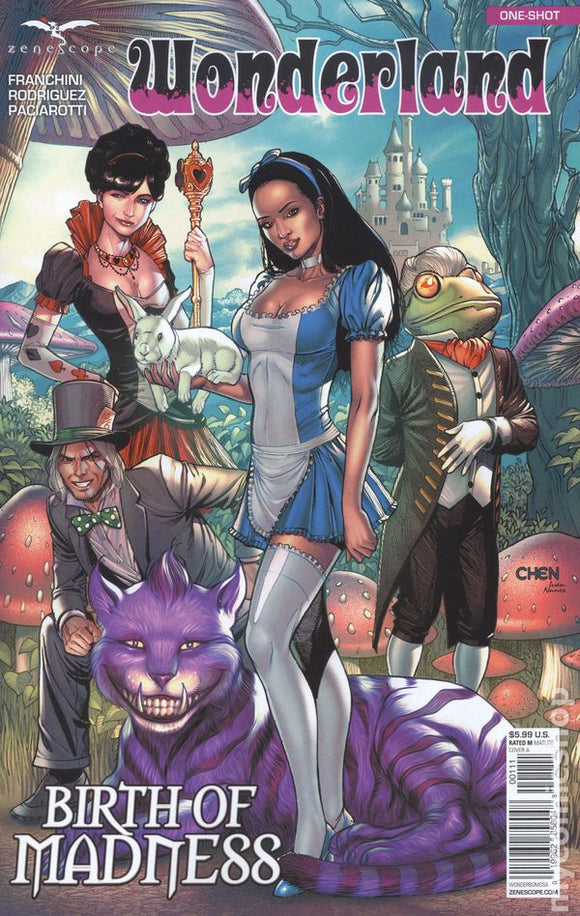 WONDERLAND BIRTH OF MADNESS ONE SHOT SET OF 2 2017