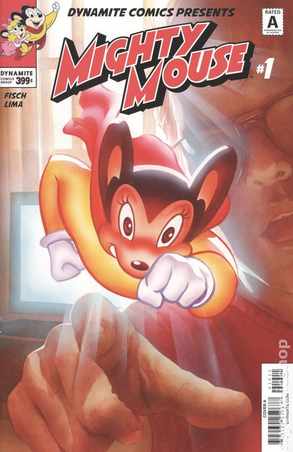 MIGHTY MOUSE #1-2 BUNDLE OF 4 ALEX ROSS & NEIL ADAMS