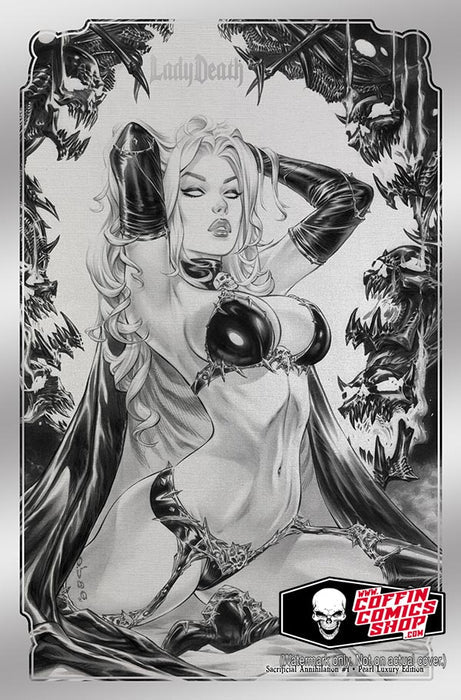 LADY DEATH SACRIFICIAL ANNIHILATION #1 PEARL LUXURY LTD 50 EDITIONS EBAS