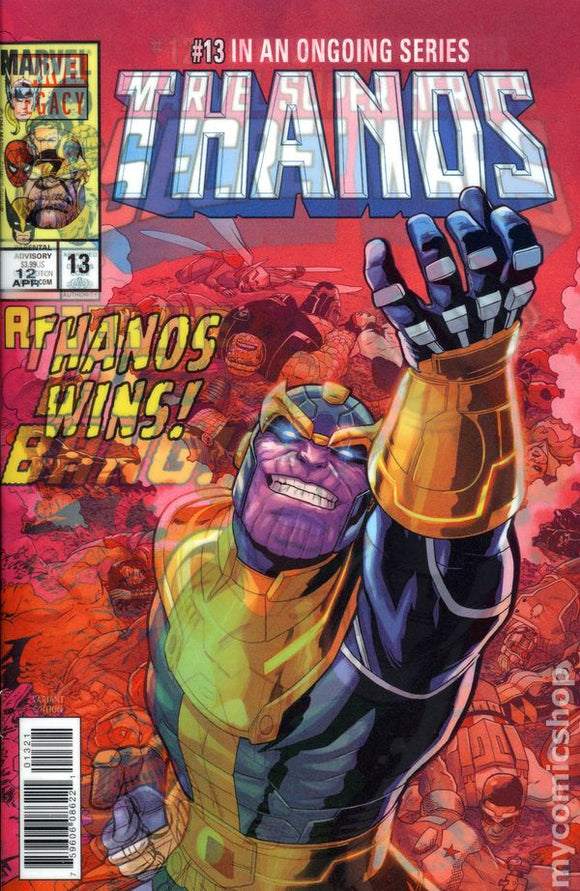 THANOS #13 1ST APPERANCE OF COSMIC GHOST RIDER 3D LENTICULAR