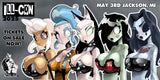 DAN MENDOZA'S 1ST ANNUAL ILL CON CUTE & KINKY EXCLUSIVES MENDOZA, SUN KHAMUNAKI, BILL MCKAY, IZEK BELL, ALE GARZA, & MORE