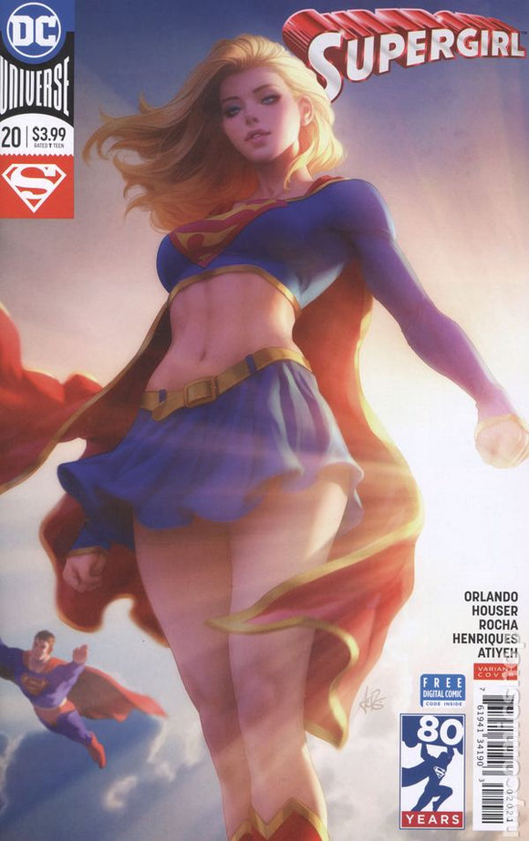 SUPERGIRL #20 STANLEY LAU ARTGERM