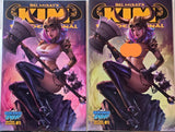 KIM THE DELUTIONAL #1 KICKSTARTER SET OF 2 SUN KHAMUNAKI LIMITED EXCLUSIVES