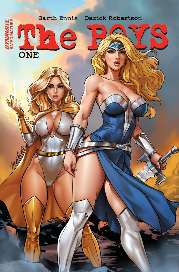 THE BOYS #1 BRIAN MIRIOGLIO DALLAS FAN EXPO EXCLUSIVE DYNAMITE COMICS