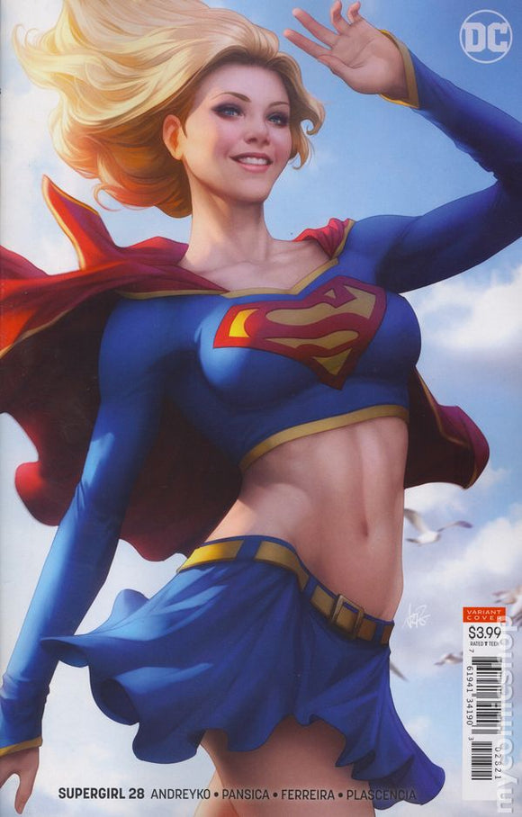 SUPERGIRL #28 STANLEY LAU ARTGERM