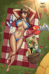 ALE GARZA 2025 JUNE SWIMSUIT MONTHLY SERIES COVER LTD 200 COPIES