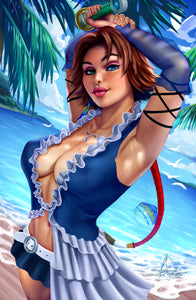 CON ARTISTS #5 YUNA COSPLAY EXCLUSIVE BYTRISTAR
