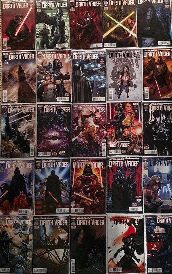 STAR WARS DARTH VADER COMPLETE SET #1-25 MINUS 1 BOOK 2015