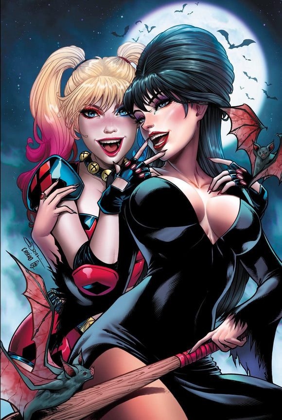 HARLEY QUINN/ ELVIRA #1 SORAH SUHNG NYCC 2025 EXCLUSIVE