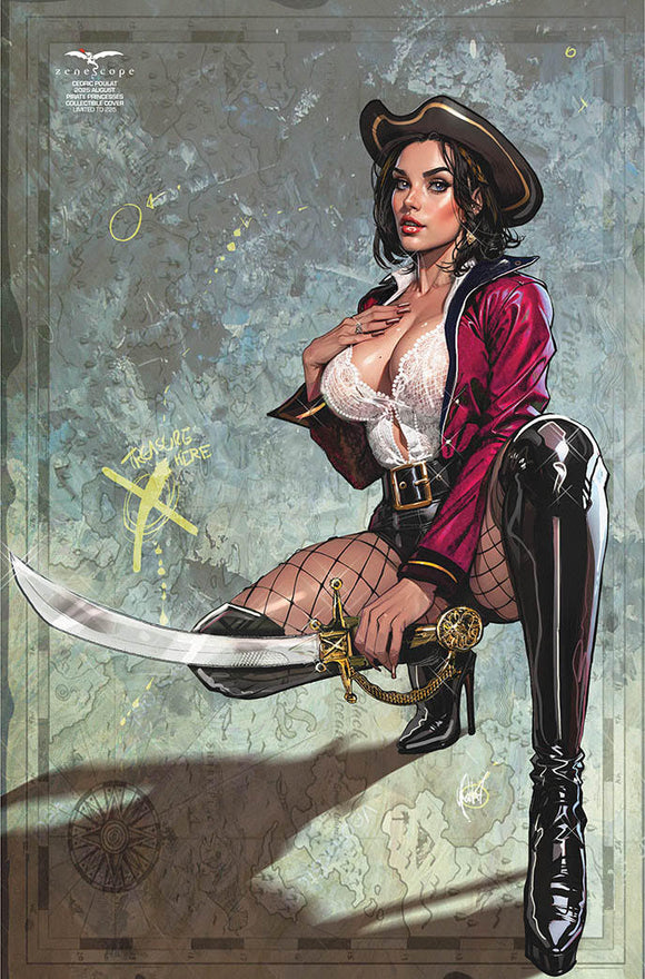 CEDRIC POULET AUG 2025 PIRATE SERIES LTD 225 COPIES