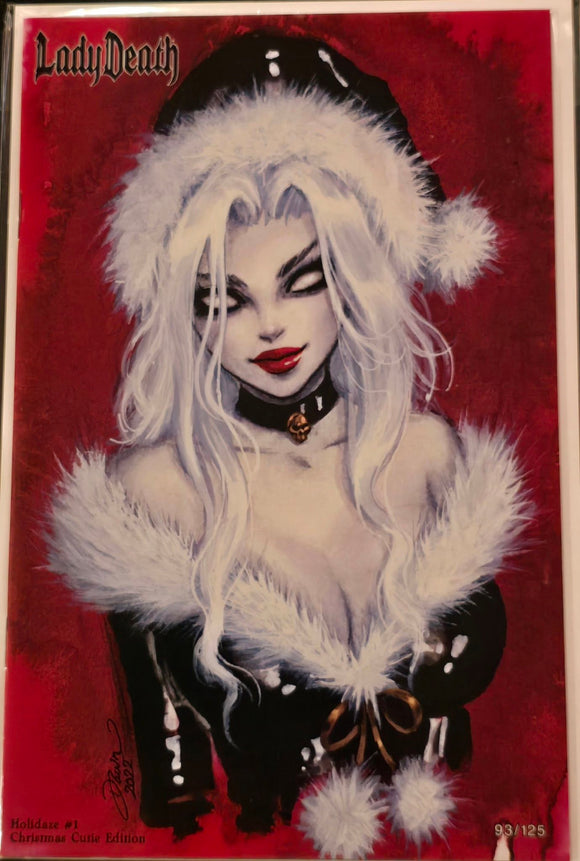 LADY DEATH HOLIDAZE #1 CHRISTMAS CUTIE EDITION DAWN MCTEIGUE LTD 125